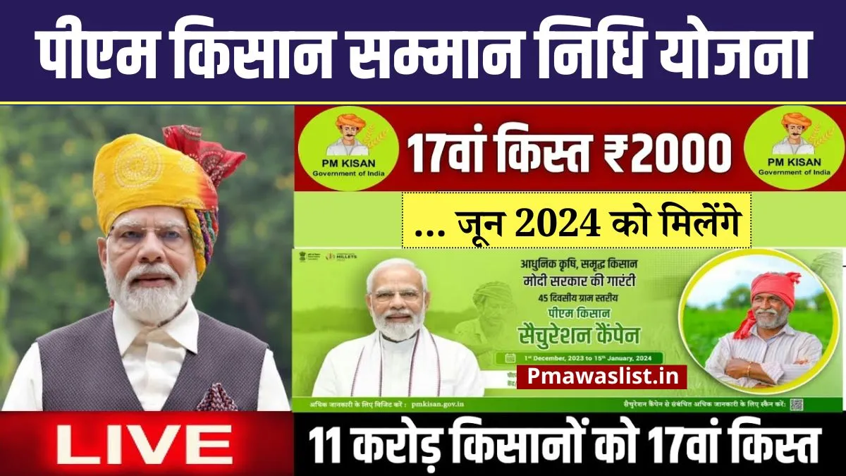 PM Kisan Yojana 17th Kist Date