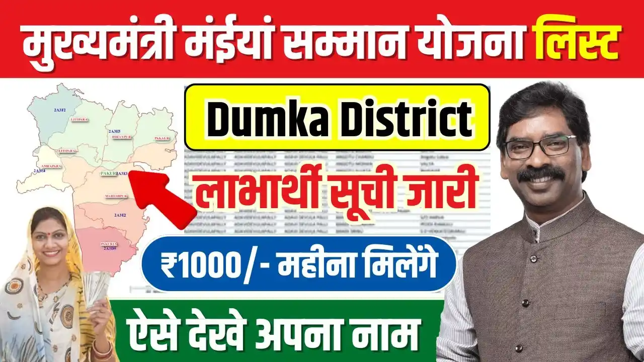 Maiya Samman Yojana List Pakur District