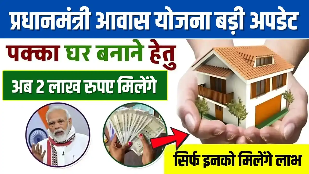 PM Awas Yojana New Update 2 lakh Rupees