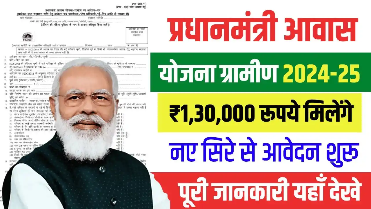 PM Awas Yojana Gramin Registration Start