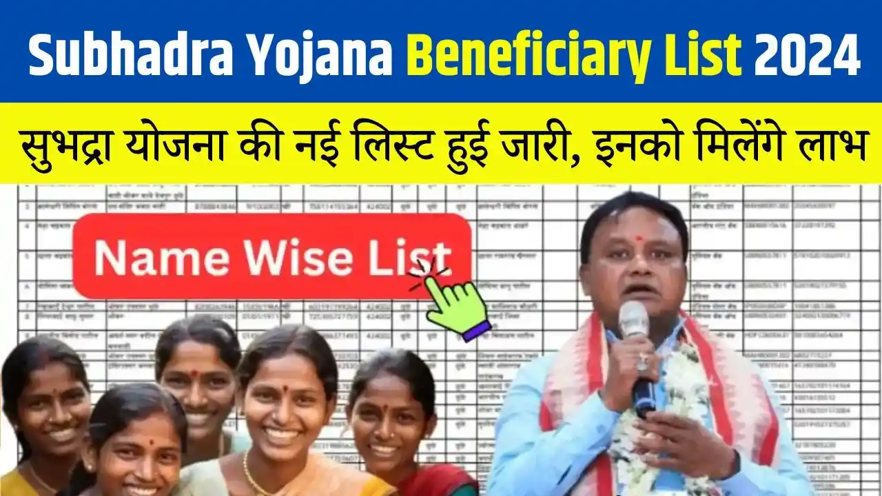 Subhadra Yojana Beneficiary List 2024