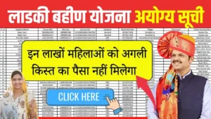 Ladki Bahin Yojana Disqualified List