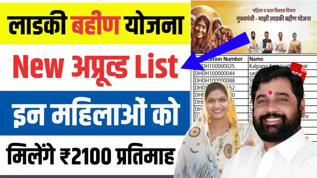 Ladki Bahin Yojana New Approved List