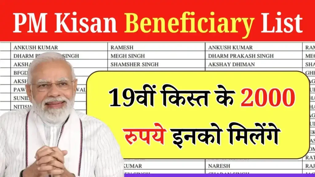 PM Kisan 19th Kist Beneficiary List