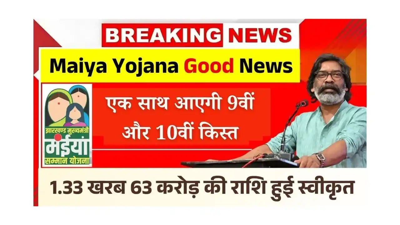 Maiya Samman Yojana 9th 10th Kist Today Good News