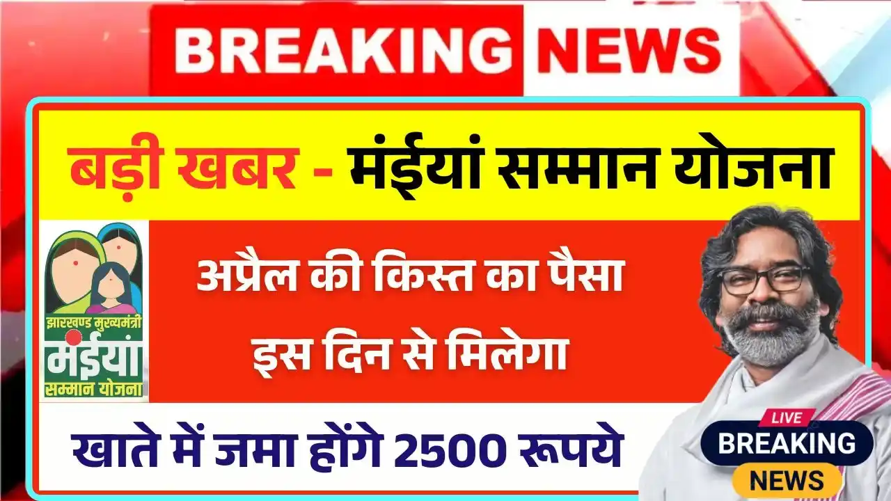 Maiya Samman Yojana April Kist Kab Aayega