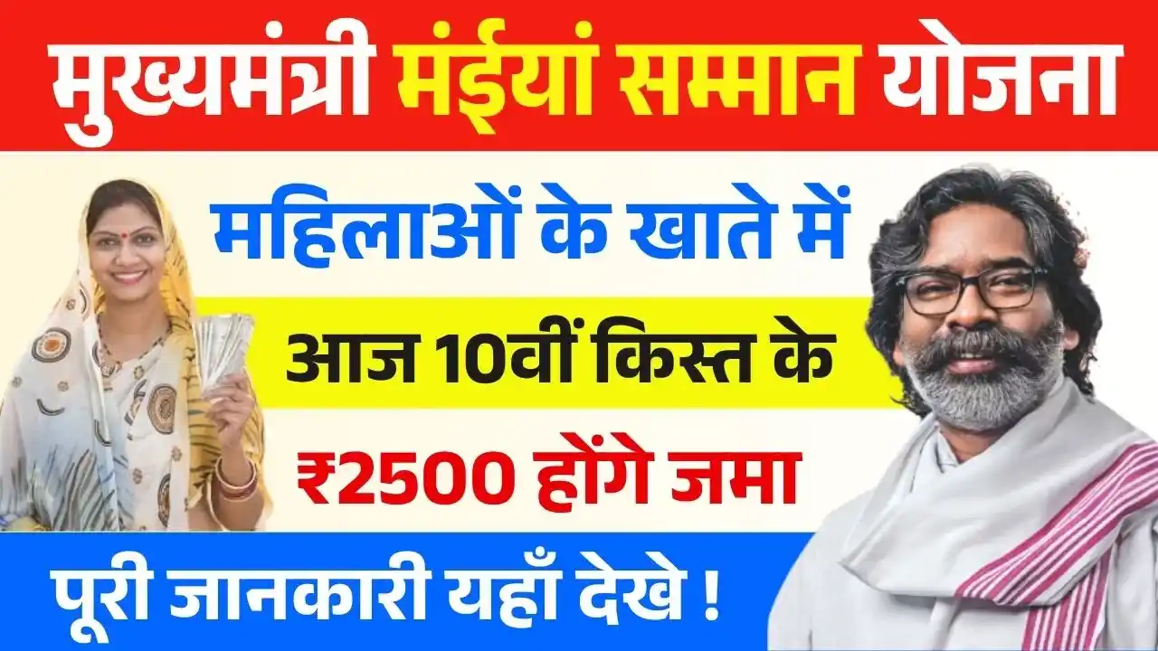 Maiya Samman Yojana 10th Kist Release Today