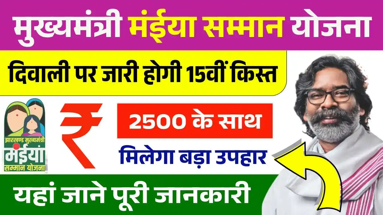 Maiya Samman Yojana 15th Installment
