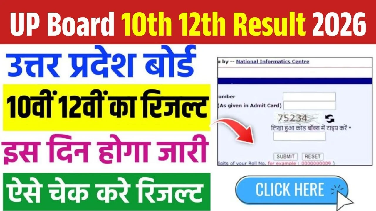 UP Board 10th 12th Result 2026 Date